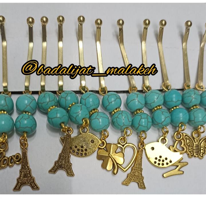 گیره روسری فیروزه